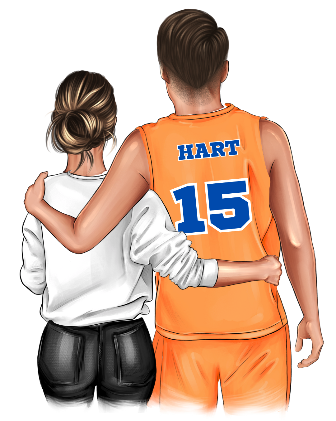 The Transfer Couple Sticker